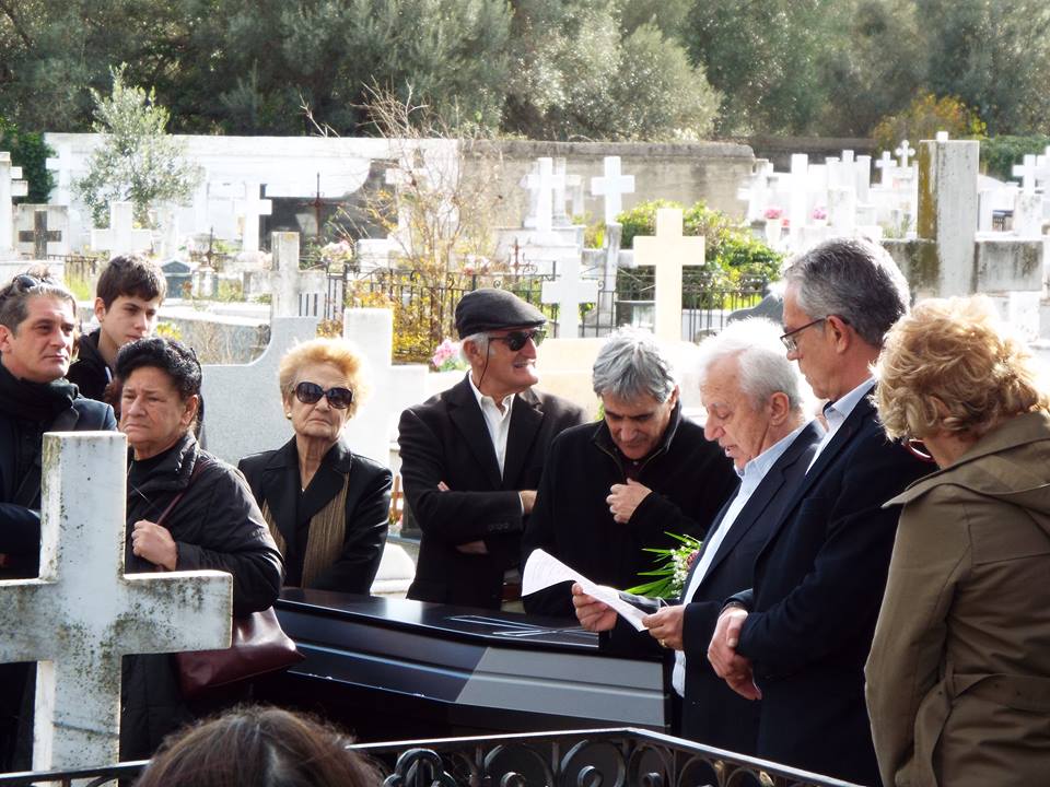 Στο Κοιμητήριο της Λευκάδας αναπαύεται πλέον ο Σπύρος Ασδραχάς