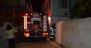 Άμεση επέμβαση της Πυροσβεστικής στην παλιά πόλη της Λευκάδας