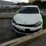 Ένα «περίεργο» τρακάρισμα στο πάρκινγκ του Λιμενικού Ταμείου