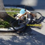Σύγκρουση αυτοκινήτου με ποδηλάτη στην πόλη της Λευκάδας
