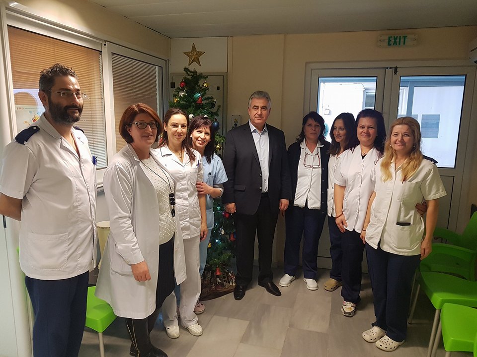 Το Νοσοκομείο Λευκάδας και το ΕΚΑΒ επισκέφθηκε ο βουλευτής