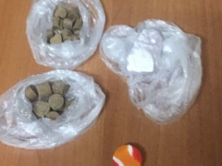 Ο αστυνομικός σκύλος ανακάλυψε τα ναρκωτικά στη Λευκάδα