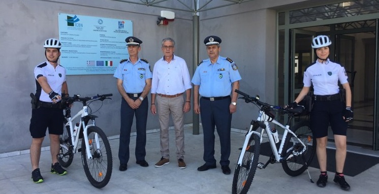 Επίσημη παρουσίαση των αστυνομικών με ποδήλατα