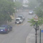 Ισχυρή καταιγίδα στην πόλη της Λευκάδας τώρα