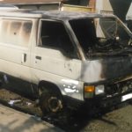 Άρπαξε φωτιά επαγγελματικό αυτοκίνητο στη Λευκάδα