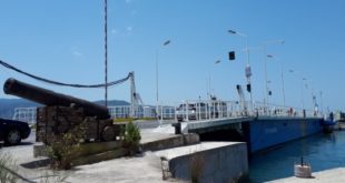 Ξανά βλάβη στον καταπέλτη της πλωτής γέφυρας της Λευκάδας