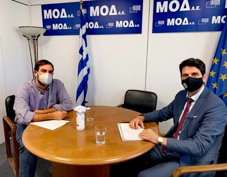 Οι συναντήσεις του Δημάρχου στην Αθήνα
