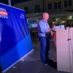 Η κεντρική προεκλογική εκδήλωση της Ν Δ στην πλατεία Λευκάδας