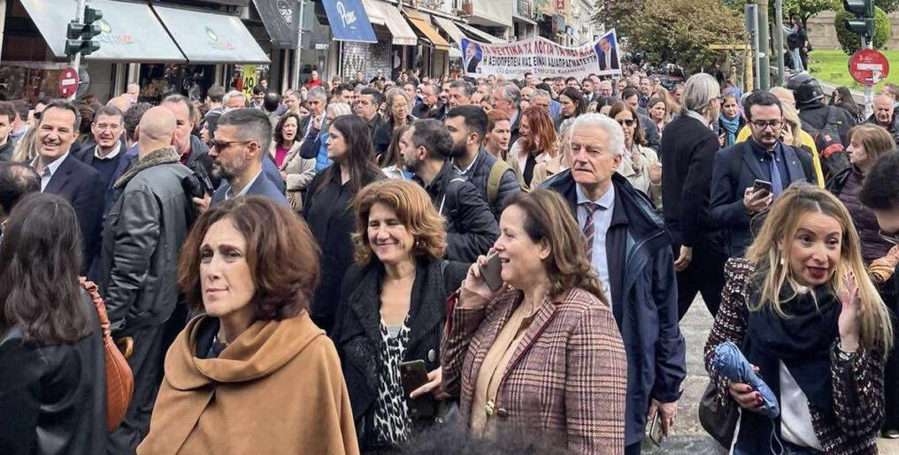 Ο Δικηγορικός Σύλλογος Λευκάδας στην πορεία της Αθήνας