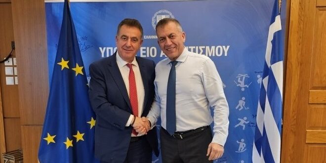 Ο Βουλευτής στον Αναπλ. Υπουργό Αθλητισμού για θέματα της Λευκάδας