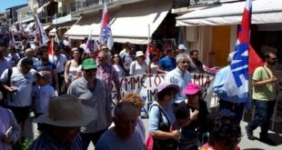 Το Σωματείο εργαζομένων ΟΤΑ στο συλλαλητήριο κατά των ιδιωτικών πανεπιστημίων